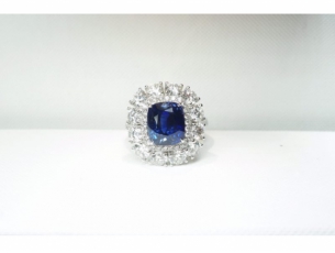 皇家蓝 蓝宝石戒指